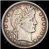 Image 1 : 1908-O Barber Quarter CLOSELY UNCIRCULATED