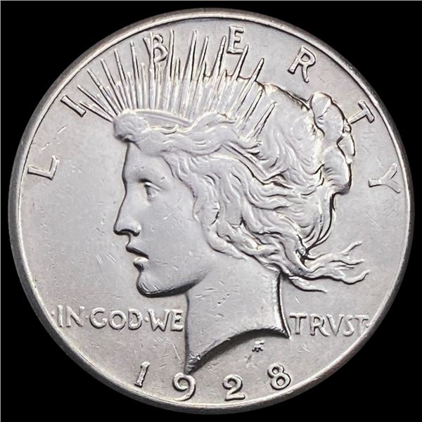 1928 Peace Dollar LIGHTLY CIRCULATED