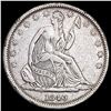 Image 1 : 1840 Seated Liberty Half Dollar CLOSELY UNCIRCULATED