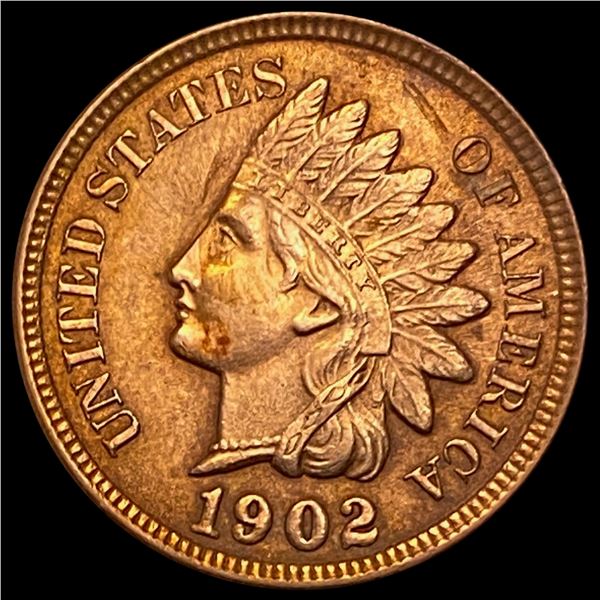 1902 Indian Head Cent CHOICE BU