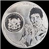 Image 2 : 2023 Chad 5000 Francs Scarface Silver Co GEM BU