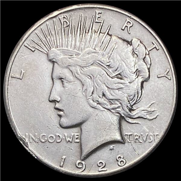 1928 Peace Dollar LIGHTLY CIRCULATED