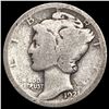 Image 1 : 1921 Mercury Dime NICELY CIRCULATED