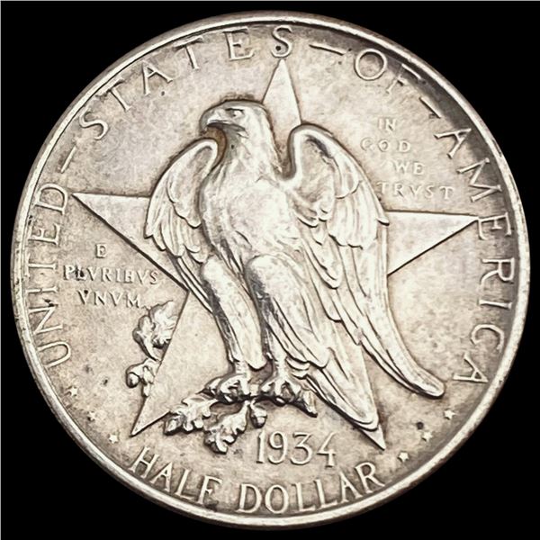 1934 Texas Centennial Half Dollar GEM BU