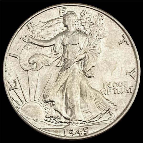 1945 Walking Liberty Half Dollar UNCIRCULATED