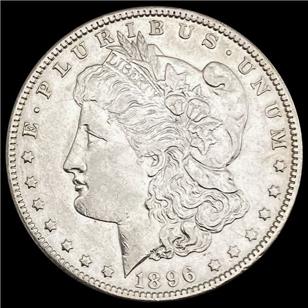 1896-O Morgan Dollar NEARLY UNCIRCULATED