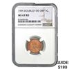 Image 1 : 1995 Doubled Die Obverse 1C NGC MS67 RD