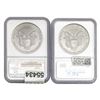 Image 2 : [2] 1992 American Silver Eagle NGC MS69