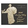 Image 4 : 2016 Standing Liberty Centennial Gold Coin 0.25oz