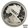 Image 1 : 2021 4oz Proof Eagle Silver Round