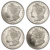 1879-1881 CH BU Morgan Silver Dollar Lot [4 Coins]