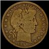 Image 1 : 1896-O Barber Half Dollar NICELY CIRCULATED