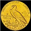 Image 2 : 1912 Indian Head $2.50 Gold Quarter Eagl CLOSELY UNCIRCULATED
