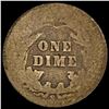 Image 2 : 1901-S Barber Dime NICELY CIRCULATED