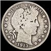 Image 1 : 1913 Barber Half Dollar NICELY CIRCULATED
