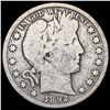 Image 1 : 1892-S Barber Half Dollar NICELY CIRCULATED