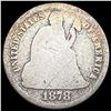 Image 1 : 1878-CC Seated Liberty Dime NICELY CIRCULATED