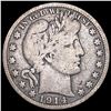 Image 1 : 1914 Barber Half Dollar NICELY CIRCULATED