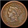 Image 1 : 1848 Braided Hair Large Cent CLOSELY UNCIRCULATED