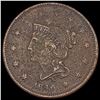 1840 Braided Hair Large Cent NEARLY UNCIRCULATED