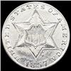 Image 1 : 1857 Three-Cent Silver Piece UNCIRCULATED