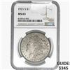 Image 1 : 1921-S Morgan Silver Dollar NGC MS63