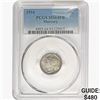 Image 1 : 1916 Mercury Silver Dime PCGS MS64 FB