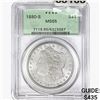 Image 1 : 1880-S Morgan Silver Dollar PCGS MS65