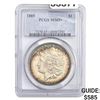 1885 Morgan Silver Dollar PCGS MS65+