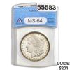 Image 1 : 1884-O Morgan Silver Dollar ANACS MS64