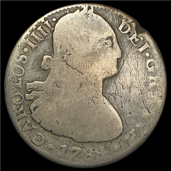 1788-Mo FM Mexico 8 Reales NICELY CIRCULATED