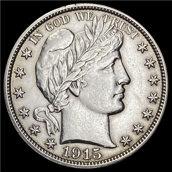 1915-D Barber Half Dollar UNCIRCULATED