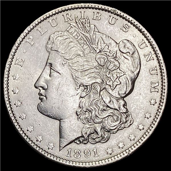 1891 Morgan Silver Dollar CHOICE BU