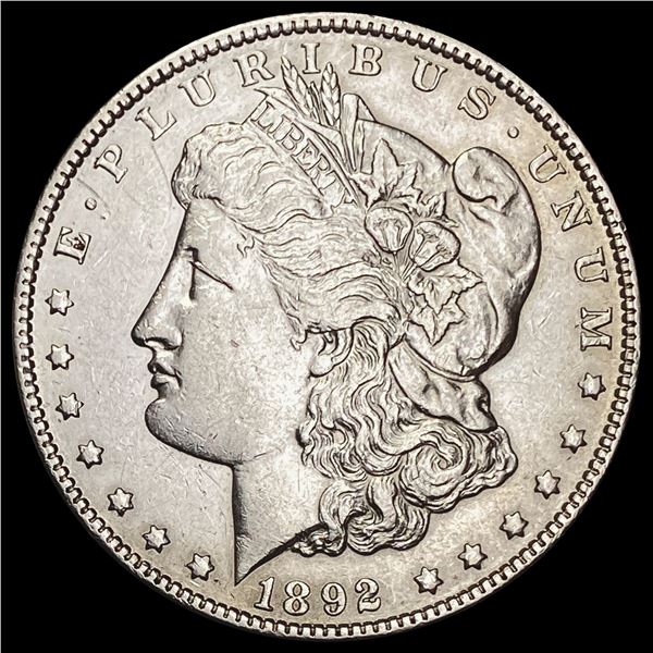 1892 Morgan Silver Dollar CLOSELY UNC