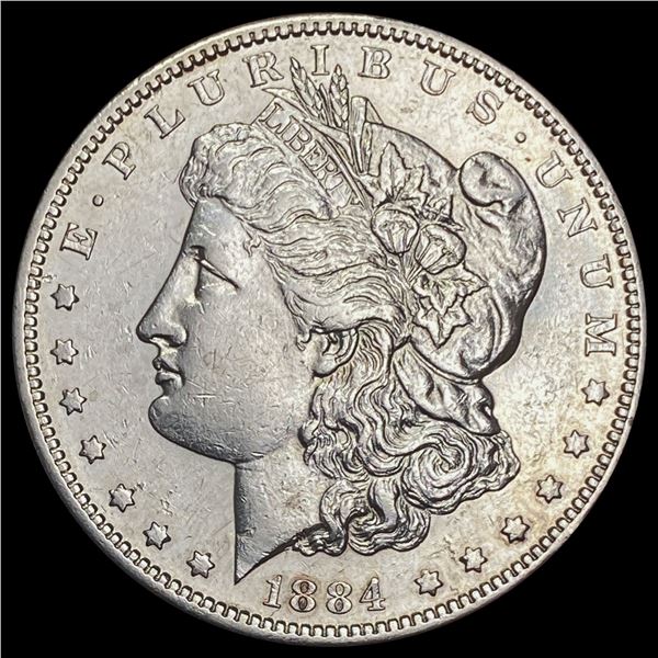1884-S Morgan Silver Dollar CLOSELY UNCIRCULATED