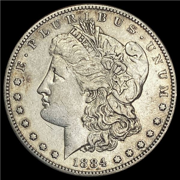 1884-S Morgan Silver Dollar CLOSELY UNCIRCULATED