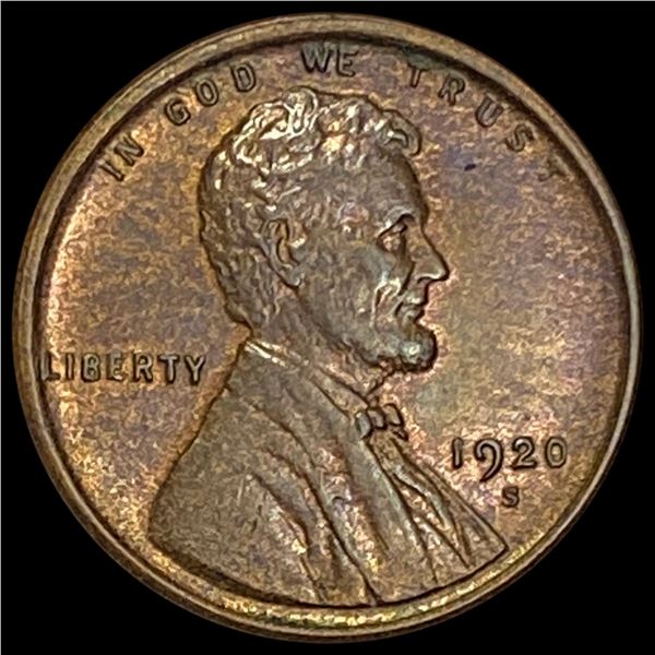 1920-S Lincoln Wheat Cent UNCIRCULATED