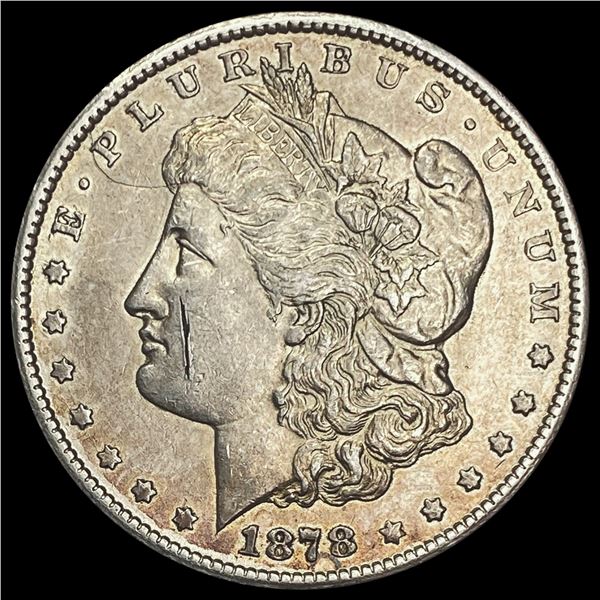 1878-CC Morgan Silver Dollar CLOSELY UNC