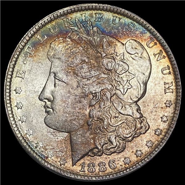 1886 Morgan Silver Dollar CHOICE BU