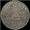 Image 1 : 1863-YF Mexico 8 Reales LIGHTLY CIRCULATED