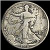 Image 1 : 1916 Walking Liberty Half Dollar NICELY CIRCULATED