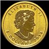 Image 1 : 2014 Canada 1/10 oz Gold Maple Leaf GEM BU