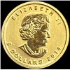 Image 1 : 2014 Canada 1/10 oz Gold Maple Leaf GEM BU