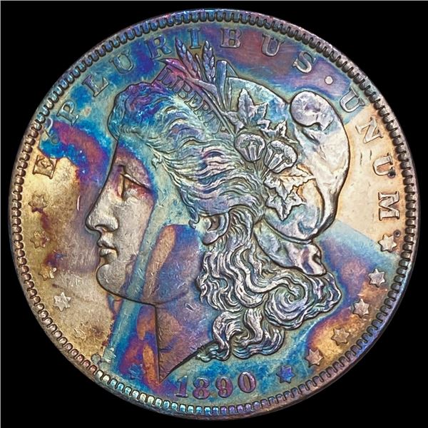 1890 Morgan Silver Dollar GEM BU