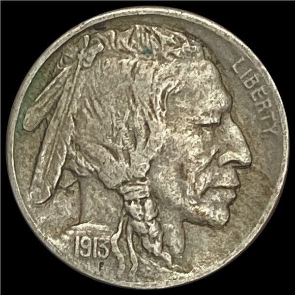 1913-D Buffalo Nickel CHOICE AU Type 2