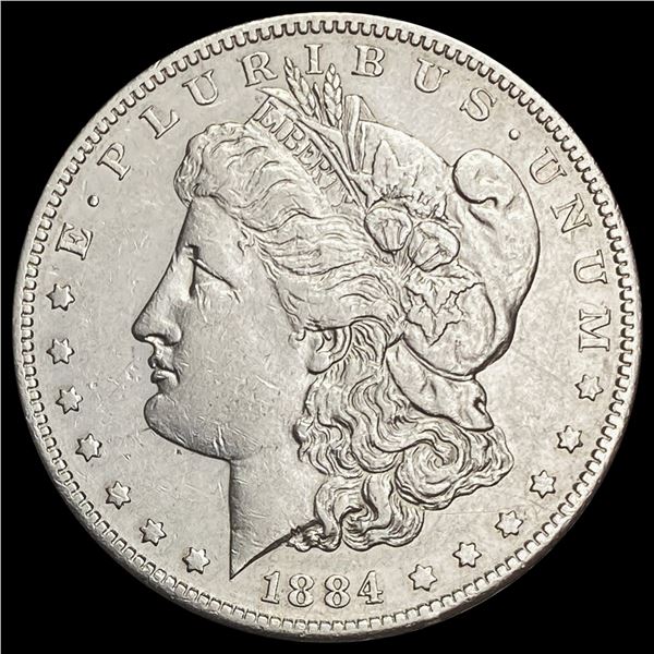 1884-S Morgan Silver Dollar LIGHTLY CIRCULATED