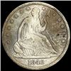 Image 1 : 1842 Seated Liberty Half Dollar NICELY CIRCULATED