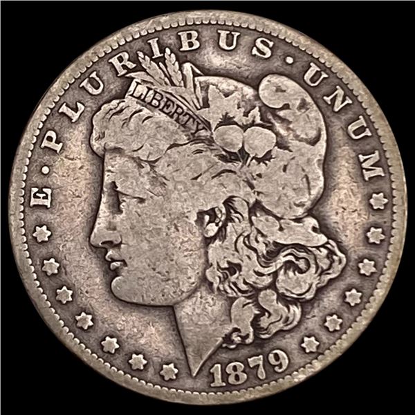 1879-S Morgan Silver Dollar NICELY CIRCULATED