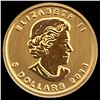 Image 1 : 2014 Canada 1/10 oz Gold Maple Leaf GEM BU