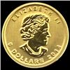 Image 1 : 2014 1/10th oz Canada Gold Maple Leaf $5 GEM